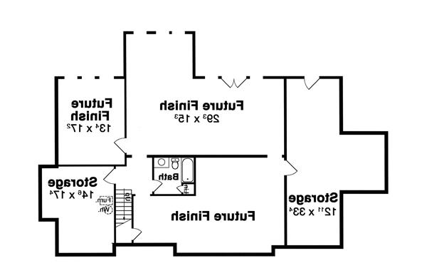 Lower Level image of BRECKENRIDGE II House Plan